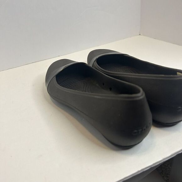 Crocs Women's Brynn Flat Slip On Ballet Flats Size 6 Brown 202309 - Picture 5 of 7